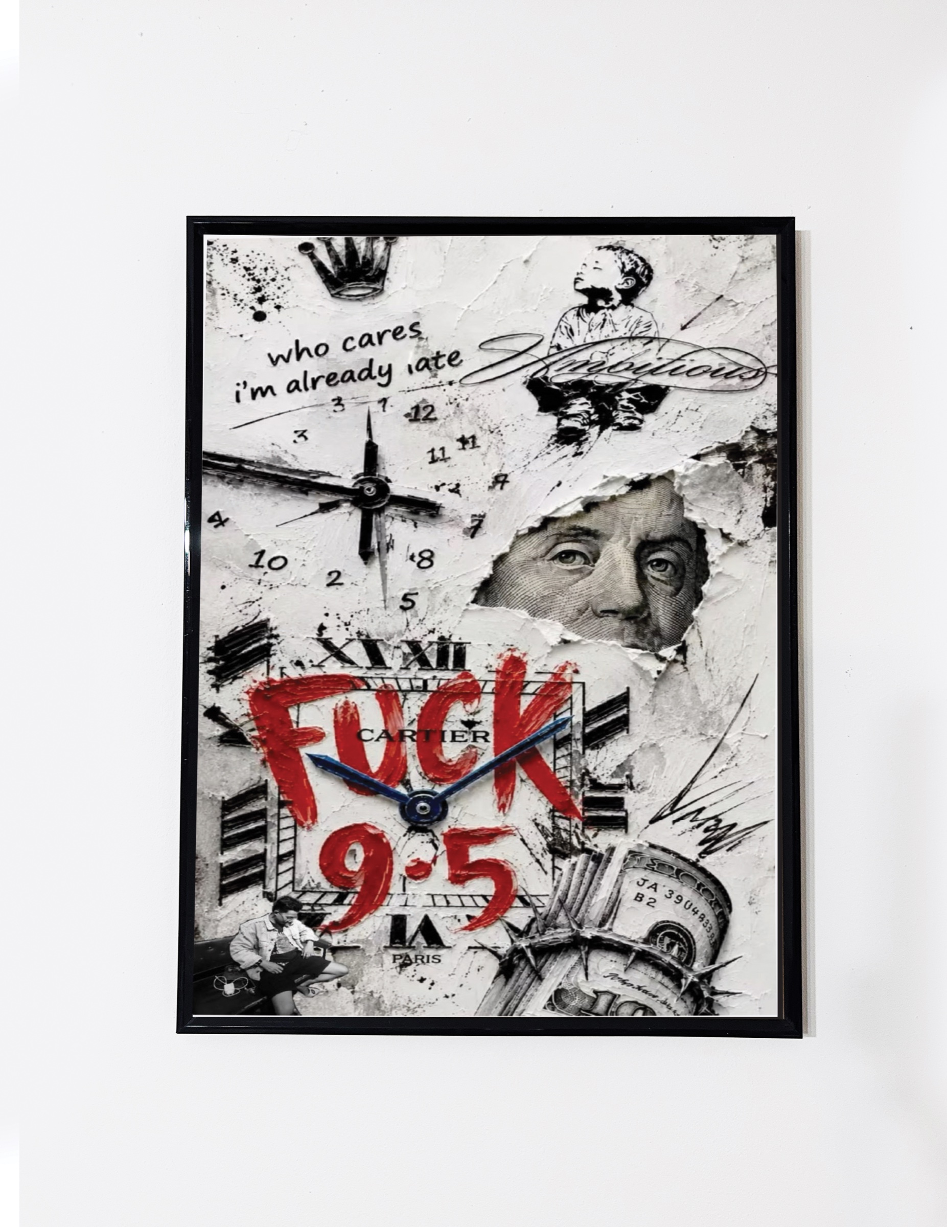 Постер "f*ck 9-5"